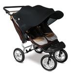 Protect-a-Bub 000120, Classic UPF 50+ Twin Sunshade - Black