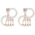 Vulli 200318, Set of 2 Gift Boxed Sophie Giraffe So Pure Vanilla Teethers