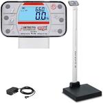 Detecto APEX-AC Physician Scale With Mechanical Height Rod and AC adapter Legal For Trade 600 x 0.1 Detecto APEX-AC Physician